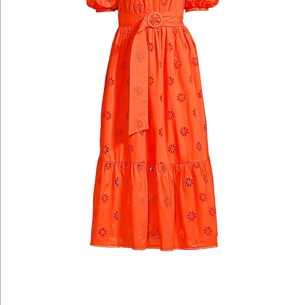 kate spade Orange and White Maxi Dresses - Picture 3 of 16
